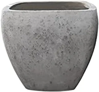 Dubai Garden Centre Edgeware Fibre Cement Pot, Small