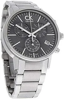 Calvin Klein Mens Quartz Watch, Chronograph Display and Stainless Steel Strap K7627161