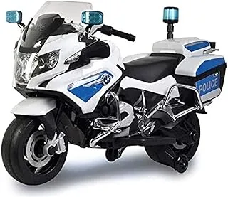 12V BMW POLICE MOTORCYCLE 212 - WHITE