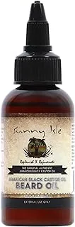 Sunny Isle Jamaican Black Castor Oil Beard Oil, 2oz