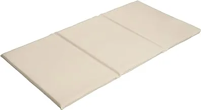 MOOn 3 Fold Daycare Mattress, Beige -126x65x3 cm