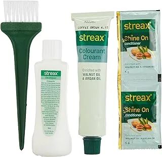 Streax Cream Hair Color - Coffee Brown 4.16