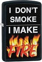 Zippo Ci412247 I Make Smoke Design Windproof Lighter