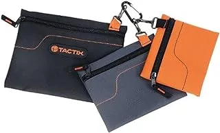 Tactix Ttx-323003 3 Pack Organizers - Black/Orange