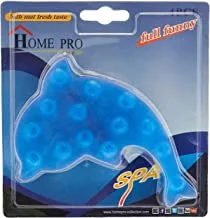 Home Pro Mini Bathmat Set - 4 Piece Blue, Absorbent & Non-Slip Bathroom Rug Set for Bath, Shower, Toilet, and Kitchen