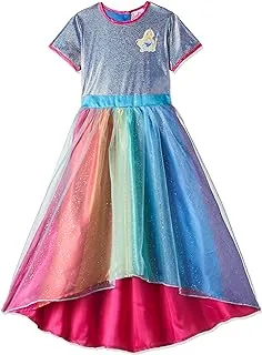 Amscan 9904435 Girls' Barbie Rainbow Bay Costume 134 Cm Multi-Coloured