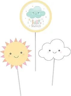 Creative Converting Sunshine Baby Shower Centrepiece Stickers