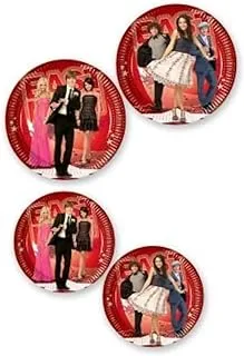 Procos High School Musical-3 10 Paper Plates, 23 Cm - 2469, For Unisex