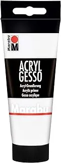 Marabu Acryl Medien, 808 Gesso White, 100 ml