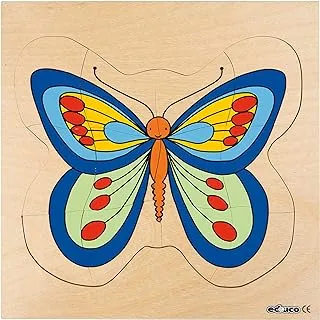 Multilayer puzzles-grow up - butterfly