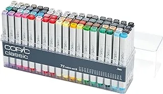 COPIC MRKR 72PC SET B