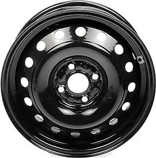 Dorman 939-246 15 X 6 In. Steel Wheel Compatible With Select Chevrolet / Pontiac Models, Black