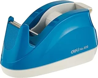 Deli E808 Non Slip Padded Base Tape Dispenser, Assorted