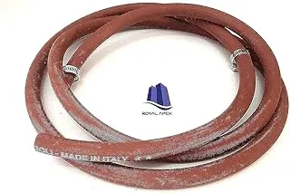 Royal Apex 3 Meters 20 Bar Red Gas Hose with Hose Clip – Made In Italy