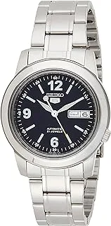 Seiko Men Blue Dial Stainless Steel Band Watch - SNKE61K1