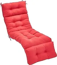 Amazon Basics Tufted Outdoor Lounger Patio Cushion