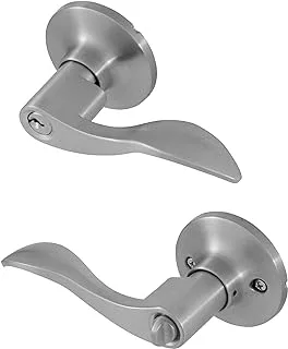 Honeywell 8106301 Wave Entry Door Lever, Satin Nickel