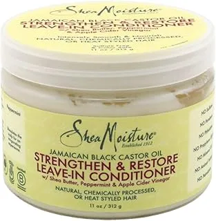 Shea Moisture Jamaican Black Conditioner Leave-In 11oz Jar (3 Pack)