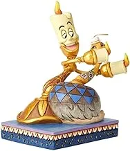 Enesco Disney Traditions By Jim Shore Beauty And The Beast Lumiere And Plumette Figurine, 5.75 Inch, Multicolor