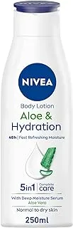 NIVEA Body Lotion Hydration, Aloe Vera, Normal to Dry Skin, 250ml