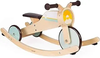 Janod Wooden 2-In-1 Rocking Tricycle