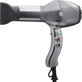 Gammapiu Hair Dryer Barber Phon Titanium 2000 W- Silver