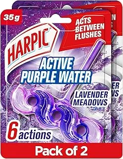 Harpic Toilet Rim Block, Lavender, 2 X 35 gm