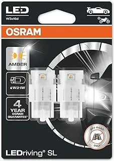 OSRAM LEDriving SL, ≜ W21W, Signal lights, Amber, LED Retrofit, off-road use only, Blister (2 lamps)