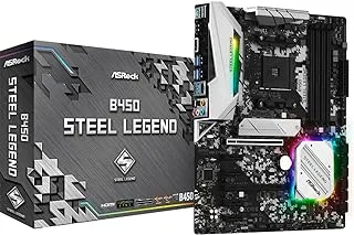 Asrock B450 Steel Legend Amd Am4 Socket Atx Motherboard