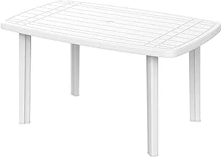 Cosmoplast Long Table, White