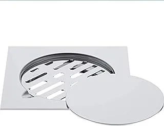 COOLBABY Stainless Steel 150 mm X Bathroom Shower Floor Drain K18