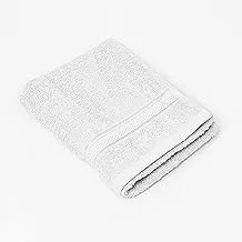 Hotel Linen Klub Deyarco Princess 100% Cotton Terry Ring Spun Hand Towel 480Gsm, Quick Dry, Fast Absorbent,Soft And Premium Quality ,Size: 40X70Cm, White