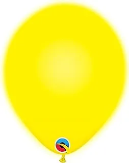 Qualatex Q-Lite Latex Balloons 5 Pieces, Yellow