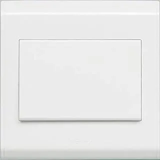 Legrand Belanko Single Pole Switch - 1 Gang Way - 10 A 250 V - 617000 (White)