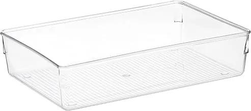 Servewell Acrylic Drawer Organizer, Clear, 23X15.3X5.6Cm, KIB9709