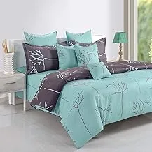 Swayam Caramel Collection Double Bib Duvet, Multi-Colour, Bibd14016