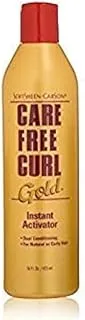 SoftSheen-Carson Care Free Curl Gold ، منشط فوري 16 أونصة (عبوة من قطعتين)