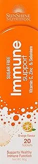 SUNSHINE NUTRITION Immune Support Orange Flavour Effervescent 20 Tablets