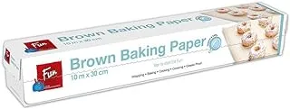 Fun Indispensable Silicone Coated Baking Paper 10M X 30cm, Brown