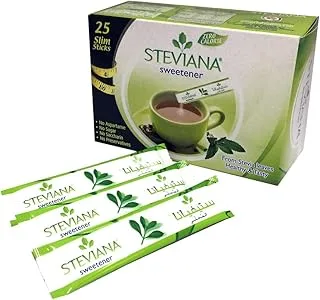 Steviana Natural Sweetener From Stevia Leaves - 37.5g (25 Sachets x 1.5g)