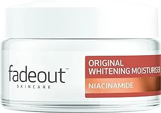 Fade Out White Original Whitening Moisturiser Cream-Spf 15-Niacinamide-Reduce Dark Spots-Brighten Skin Tone-Exfoliate Skin-Rapid Absorption And Hydration-Light Texture-Suitable For Day Or Night-50Ml