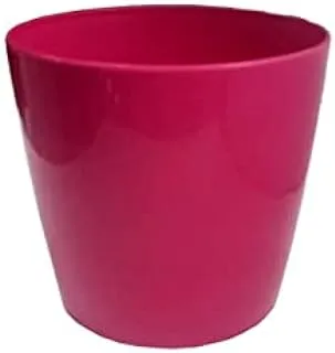 Dubai Garden Centre Plastic Plant Pot, 16 cm Size, Fuchsia