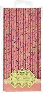 Talking Tables Truly Scrumptious Paper Straws For A Birthday Party Or General Celebration, Pink (30 Pack)