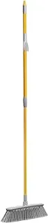 Apex Indoor Floor Broom With Telescopic Handle, Multicolour, 11662, 35 X 6 From 85 To 141