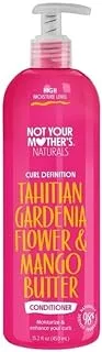 Not Your Mother's Naturals Tahitian Gardenia Flower & Mango Butter Curl Definition Conditioner 15.2 Ounce (450ML) (2 Pack)