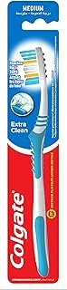 Colgate Extra Clean ToothbrUSh Medium, Assorted Colors