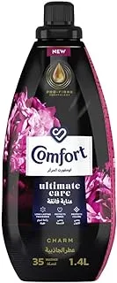 COMFORT Ultimate care, Concentrated Fabric Softener, for long-lasting fragrance, Charming, Complete Clothes Protection, 1400ml