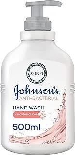 Johnson's Liquid Hand Wash, Anti-Bacterial, Almond Blossom, 500ml