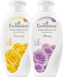 Enchanteur Shower Gel, Charming & Alluring, 2 X 250 ml