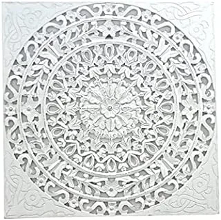 Dubai Garden Centre Square Wall Decor, 90 cm x 90 cm Size